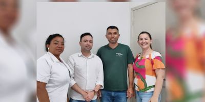 Dom Feliciano recebe dois novos médicos para Unidades de Saúde