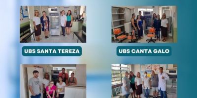 UBSs de São Lourenço do Sul recebem câmaras frias nas salas de vacinas