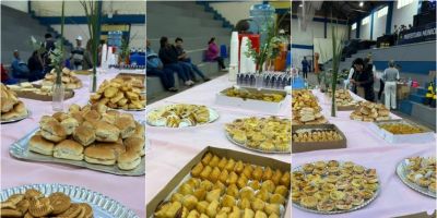 Prefeitura de Camaquã realiza café da manhã e almoço especial para mães abrigadas no Ginásio Municipal