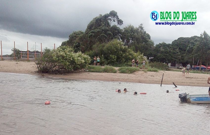Adolescente morre afogado no arroio Velhaco, perto da ponte do Caramuru em Arambaré 