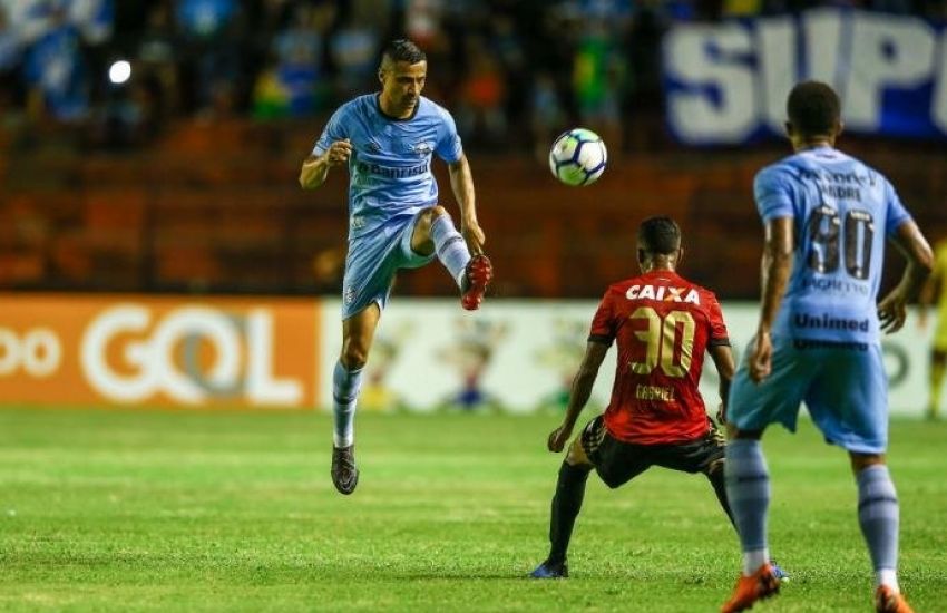 Grêmio cria pouco e só empata com o Sport no Recife 