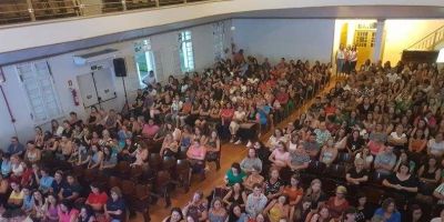 Aula inaugural abre ano letivo em Camaquã