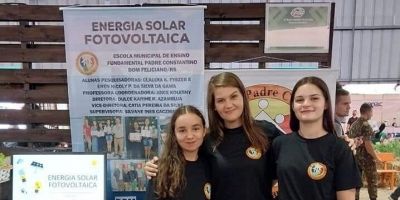 Estudantes de Dom Feliciano expõem na Expoagro Afubra