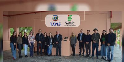 Prefeitura de Tapes busca parceria com IFSul para desenvolvimento de ensino profissionalizante