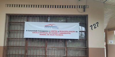 Escola Manoel da Silva Pacheco e comunidade se mobilizam contra municipalização do educandário em Camaquã