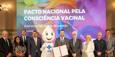 Rio Grande do Sul adere a pacto nacional pela vacinação