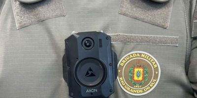 Câmeras corporais para policiais passam por avaliação técnica no RS  