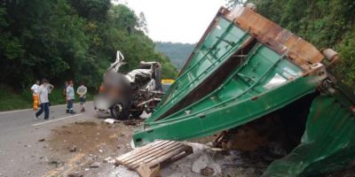 Caminhoneiro morre após veículo capotar no Vale do Taquari  